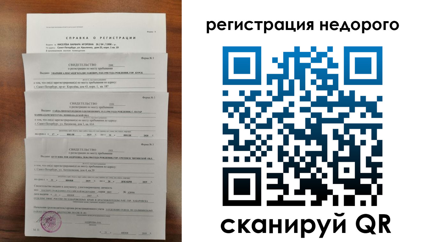 временная регистрация купить в Чудово